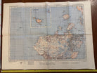 Original WW2 British Army GSGS Map of Scotland - Sollas - The Militaria Shop