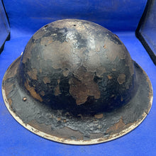 Load image into Gallery viewer, Original WW2 British Army Mk2 Brodie Combat Helmet
