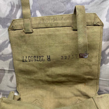 Load image into Gallery viewer, Original WW2 British Army 37 Pattern Webbing Large Pack - Wartime Dated
