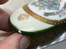 Load image into Gallery viewer, Original Victorian Crested China Ware Ornament / Lid - RYDE - Isle of Wight
