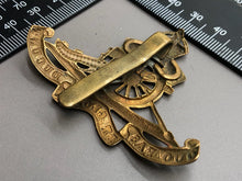 Load image into Gallery viewer, Original WW1 British Army Royal Artillery Cap Badge
