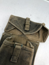 Load image into Gallery viewer, Original WW2 British Army 37 Pattern Bren Pouch - Used Condition
