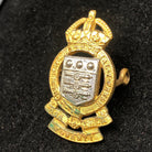 Original WW2 British Army Cap Badge - RAOC Royal Army Ordnance Corps - The Militaria Shop