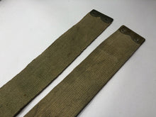 Load image into Gallery viewer, Original WW2 37 Patternn Webbing British Army L Strap Set
