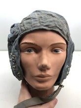 Load image into Gallery viewer, Original Royal Air Force RAF Cold War Period G Type Blue Jet Flying Helmet 22C
