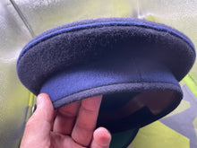 Load image into Gallery viewer, Original British Army Queens Dragoon Guards Peaked Cap - Size 57cm - The Militaria Shop
