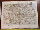 Original WW2 British Army GSGS OS Map of Great Britain - Durham & Sunderland - The Militaria Shop