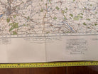 Original WW2 British Army GSGS OS Map of England - The Dukeries - The Militaria Shop