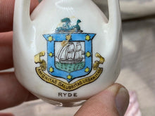 Load image into Gallery viewer, Original Vintage Crested China Ware Jug - RYDE - Isle of Wight
