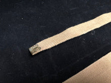 Load image into Gallery viewer, Original WW2 British Army 37 Pattern Khaki L-Straps Webbing - Wartime Dated
