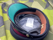 Load image into Gallery viewer, Original British Army Women&#39;s Royal Army Veterinary Corps Peaked Cap - Size 53cm - The Militaria Shop
