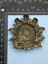 Load image into Gallery viewer, British Army Victorian 32nd 1st Battalion Midlothian Volunteers Cap Badge
