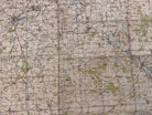 Original WW2 British Army GSGS OS Map of Great Britain - Worcester - The Militaria Shop