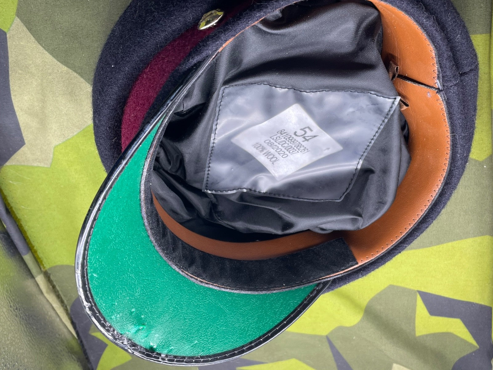 Original British Army Woman's Army Veterinary Corps Cap - Size 54cm - The Militaria Shop