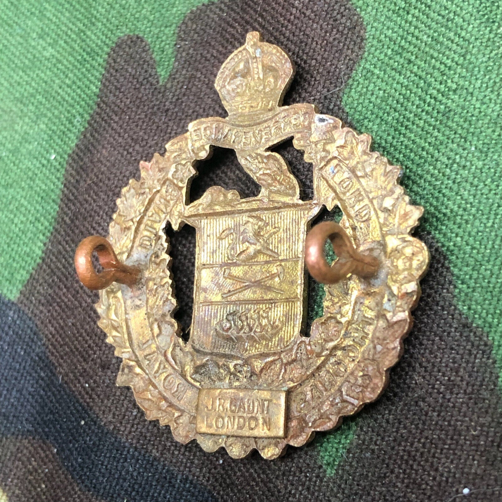 Original Canadian Army Lord Strathcona's Horse (Royal Canadians) Cap Badge - The Militaria Shop