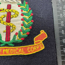 Load image into Gallery viewer, British Army Embroidered Blazer Badge Royal Army Medical Corps RAMC
