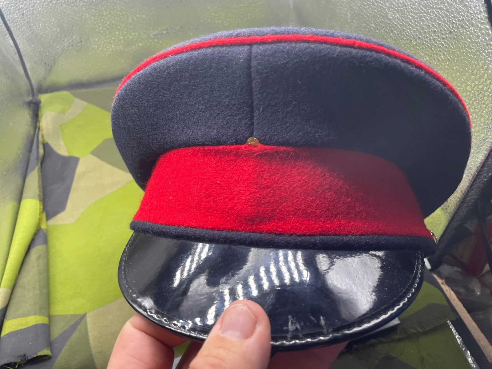 Original British Army REME Peaked Cap - Size 56cm - The Militaria Shop
