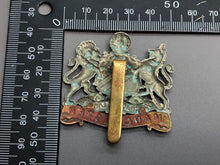 Load image into Gallery viewer, Original WW1 British Army Cap Badge - Manchester Regiment
