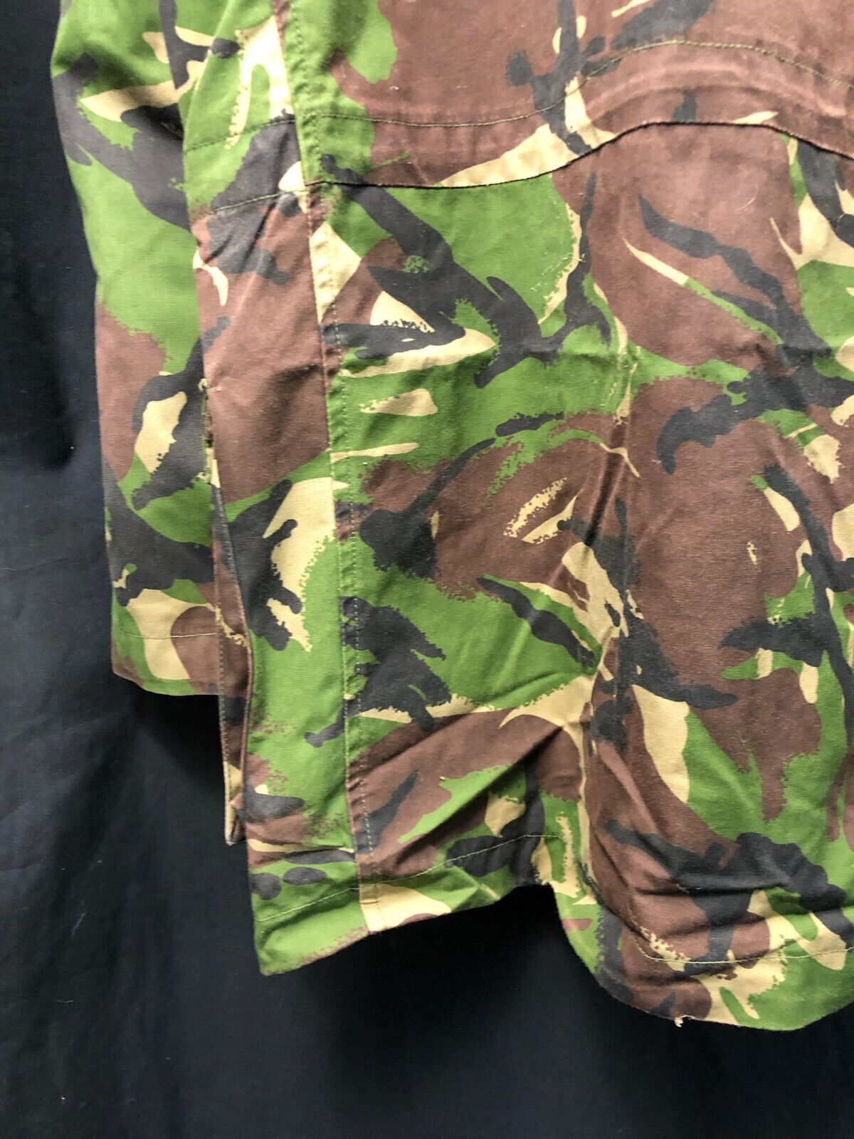Genuine British Army DPM Jungle Camouflage Windproof Smock - Size 36" Chest - The Militaria Shop