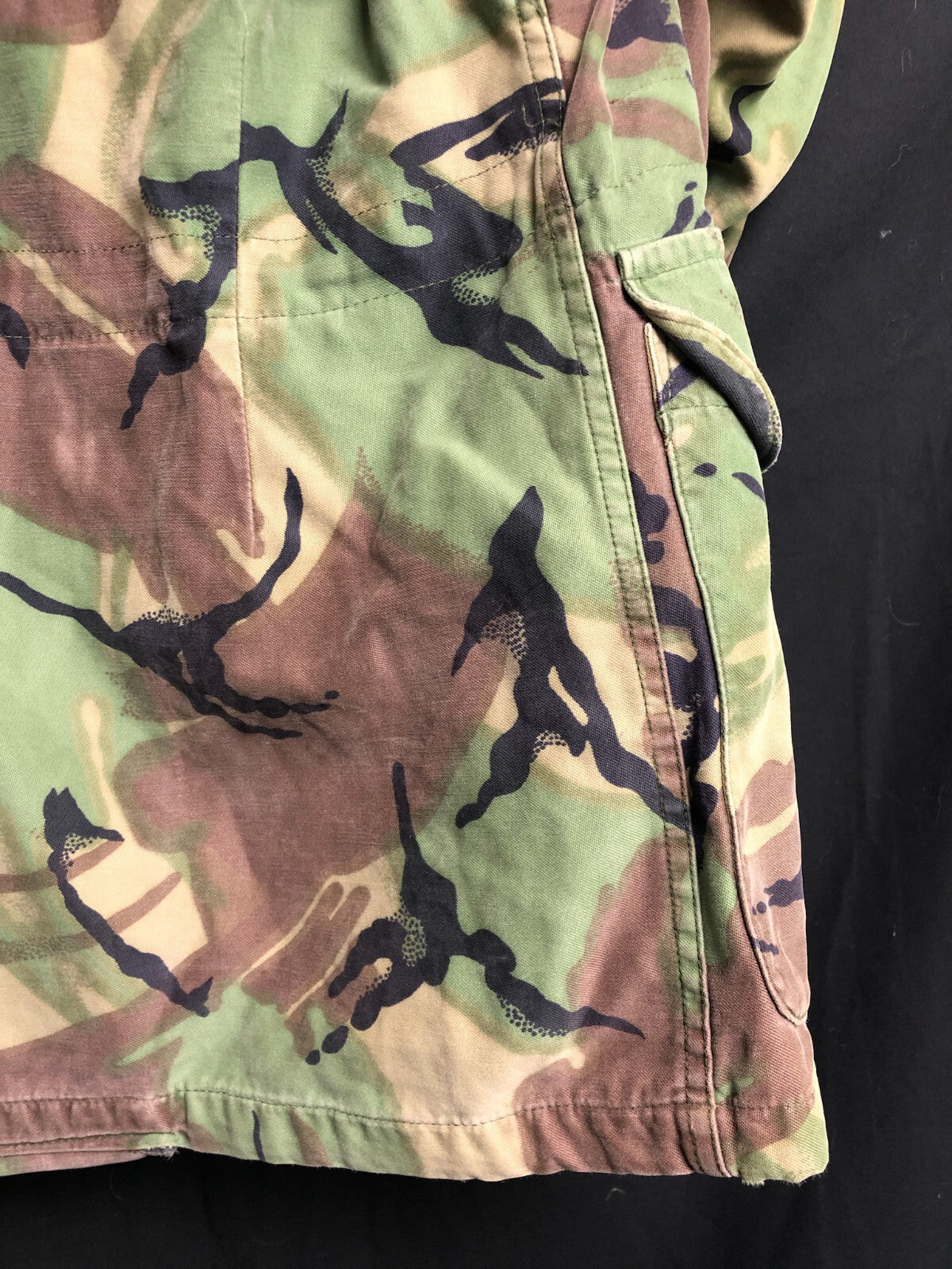 Original British Army 68 Pattern DPM Camouflaged Combat Smock Size 2 - 39" Chest - The Militaria Shop