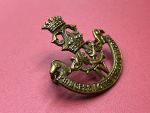 Load image into Gallery viewer, Original WW2 Canadian Army 4th Princess Louise Dragoon Guards Cap Badge
