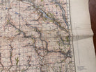 Original WW2 British Army GSGS OS Map of Great Britain - Swansea & Aberdare - The Militaria Shop