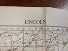 Original WW2 British Army GSGS OS Map England - Lincoln - The Militaria Shop