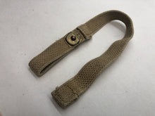 Load image into Gallery viewer, Original WW2 British Army Early 37 Pattern Equipment Strap Pull The Dot
