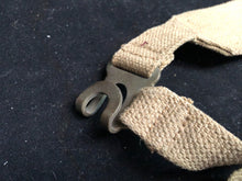 Load image into Gallery viewer, Original WW2 British Army 37 Pattern Khaki L-Straps Webbing - Wartime Dated
