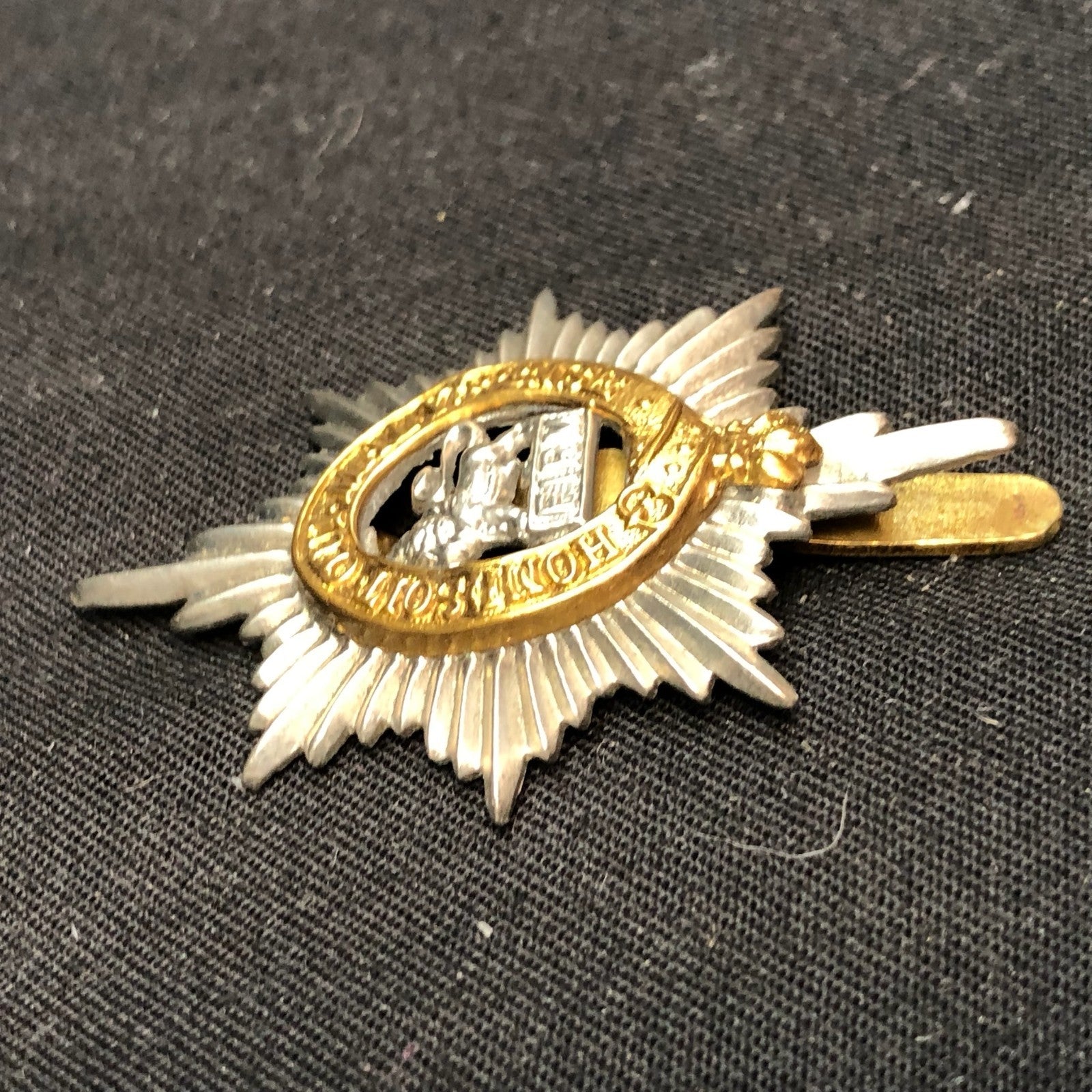 Original WW2 British Army Cap Badge - Worcestershire Regiment - The Militaria Shop