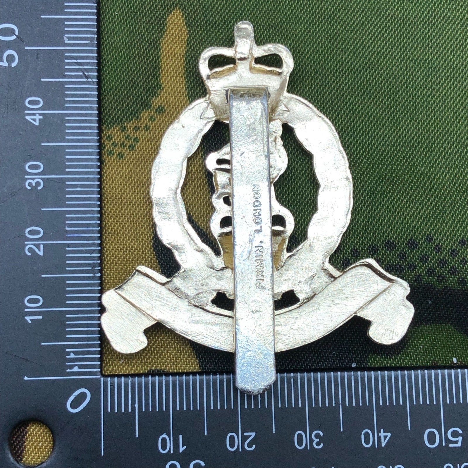Original British Staybrite Army Cap Badge - Adjutant General's Corps - The Militaria Shop