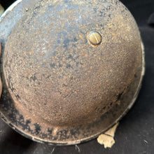 Charger l&#39;image dans la galerie, Original WW2 British Home Front Civil Defence Warden&#39;s Helmet - Complete - Named
