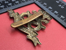 Load image into Gallery viewer, Original WW2 British Army North Stafford Regiment Cap Badge
