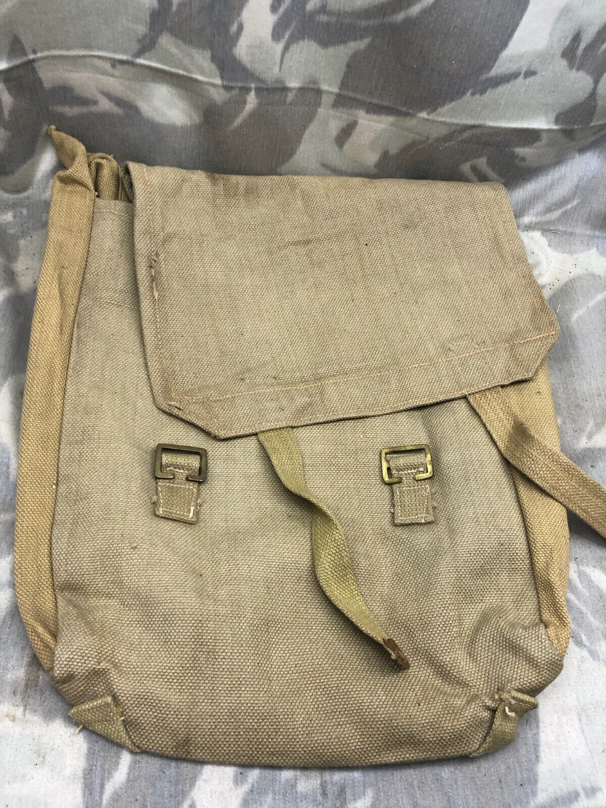 Original WW2 British Army 37 Pattern Large Pack Indian Made - New Old Stock - The Militaria Shop