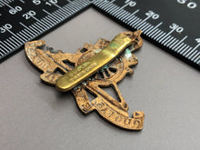 Load image into Gallery viewer, Original WW2 British Army Royal Artillery Small Beret / Cap Badge
