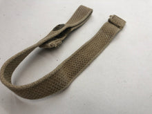 Load image into Gallery viewer, Original WW2 British Army Early 37 Pattern Equipment Strap Pull The Dot
