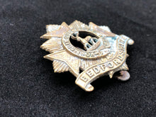 Load image into Gallery viewer, Original WW2 British Army Bedfordshire Regiment Cap Badge
