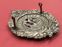 Load image into Gallery viewer, Original WW2 British Army Cap Badge - Argyll &amp; Sutherland Highlanders Regiment
