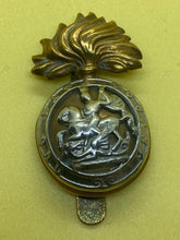 Load image into Gallery viewer, Original WW1 / WW2 British Army Royal Northumberland Fusiliers Cap Badge
