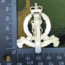 Load image into Gallery viewer, Original British Staybrite Army Cap Badge - Adjutant General&#39;s Corps - The Militaria Shop
