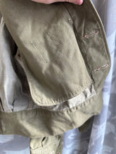 Load image into Gallery viewer, Original WW2 British Army Denim Battledress Jacket - Economy Pattern
