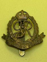 Load image into Gallery viewer, Original British Army GVI Military Police Cap Badge
