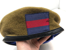 Charger l&#39;image dans la galerie, Genuine British Army Khaki Guards Regimental Beret Hat - Size 57cm
