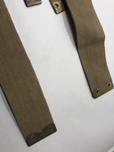 Load image into Gallery viewer, Original WW2 37 Patternn Webbing British Army L Strap Set - WW2 Dated
