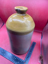 Load image into Gallery viewer, Original Rare WW1 Half-Size British Army Rum Jar - SRD &amp; Maker Marked
