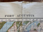 Original WW2 British Army GSGS Map of Scotland - Fort Augustus - The Militaria Shop
