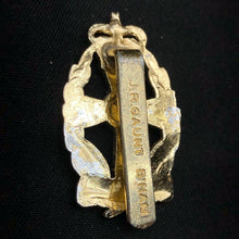 Load image into Gallery viewer, Original British Staybrite Army Cap - Queen Alexandra&#39;s Royal Army Nursing Corps - The Militaria Shop
