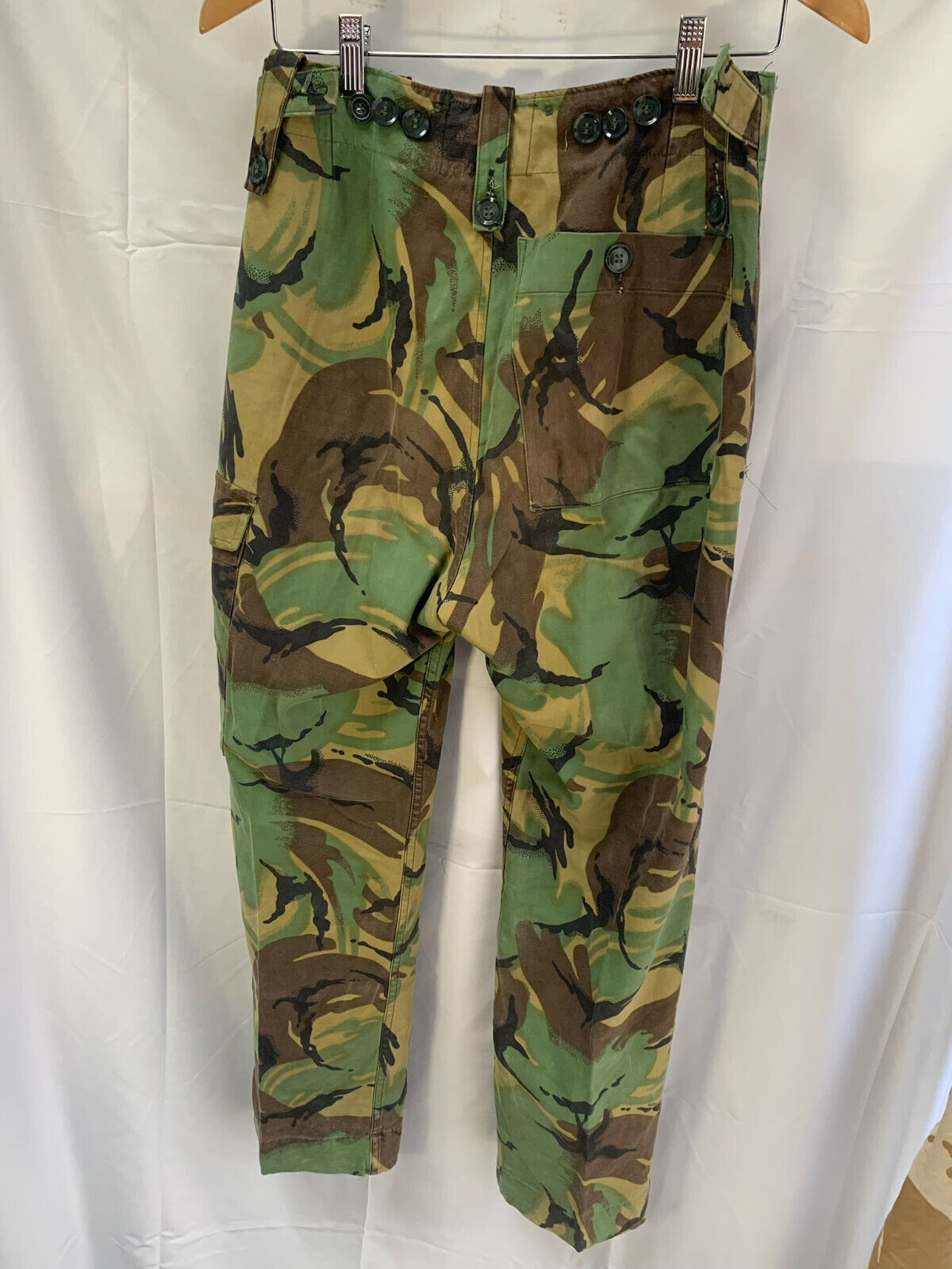 Genuine British Army 68 Pattern DPM Jungle Camouflaged Trousers - Size 30" Waist - The Militaria Shop