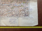 Original WW2 British Army OS Map of Great Britain - Carmarthen - The Militaria Shop