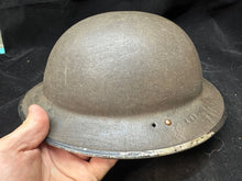 Load image into Gallery viewer, Original WW2 British Civil Defence Home Front Mk2 Brodie Helmet
